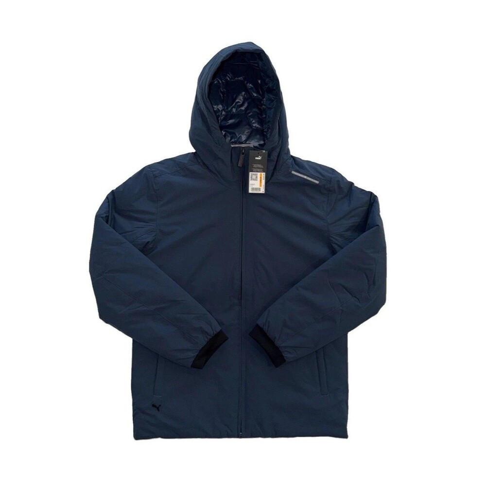 NWT $340 Puma Porsche Design Light Full Zip Jacket Blue Mens Sz Small 629487 01